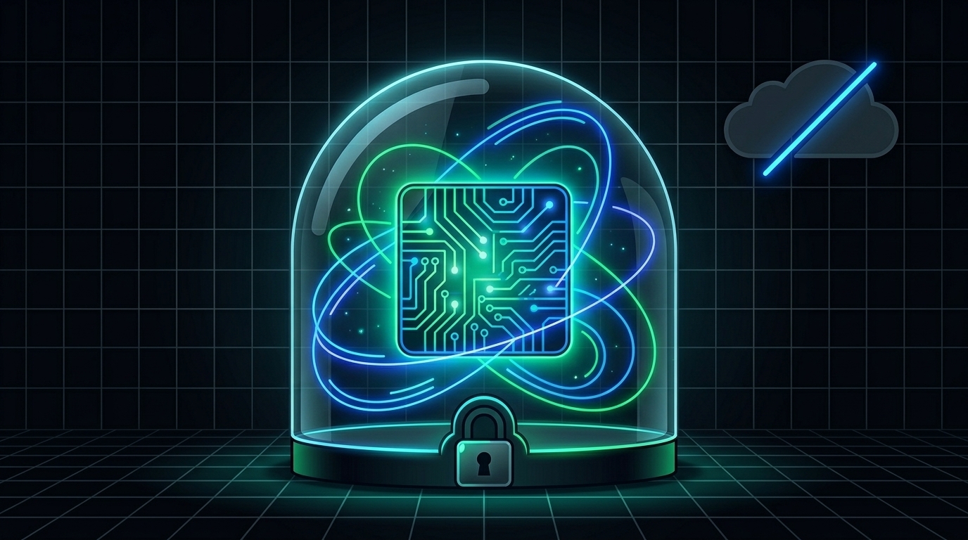 Private by design — processed on-device